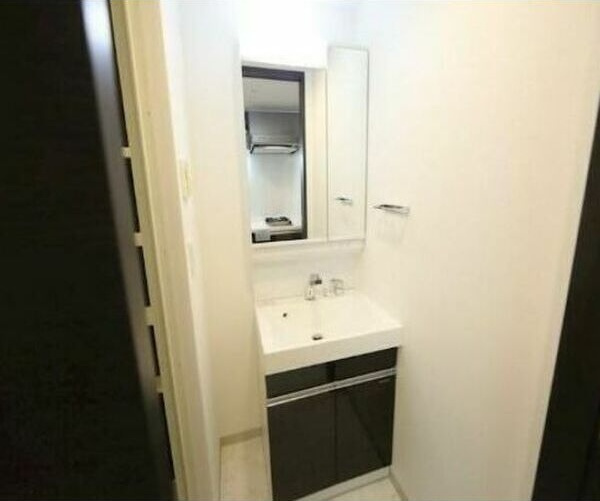 エステムコート名古屋栄プレシャスの洗面所|広い洗面スペース