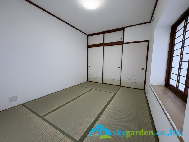 逗子市久木　中古戸建　の和室|来客時にも便利な和室付き