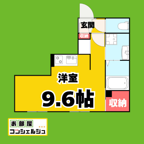 LUORE名古屋駅NORTHの間取り