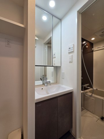 川崎市多摩区長尾４丁目の賃貸マンションの洗面所