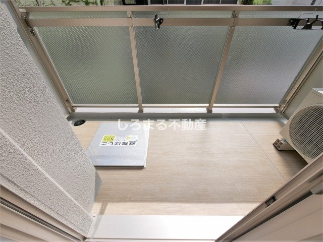 エスリード本町レジデンスのバルコニー