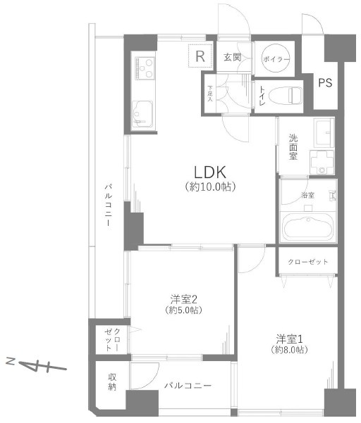 ネオハイツ千駄木の間取り|間取り図

現地ご見学希望・資料請求などお気軽にお問い合わせ下さい！
03-5990-5201