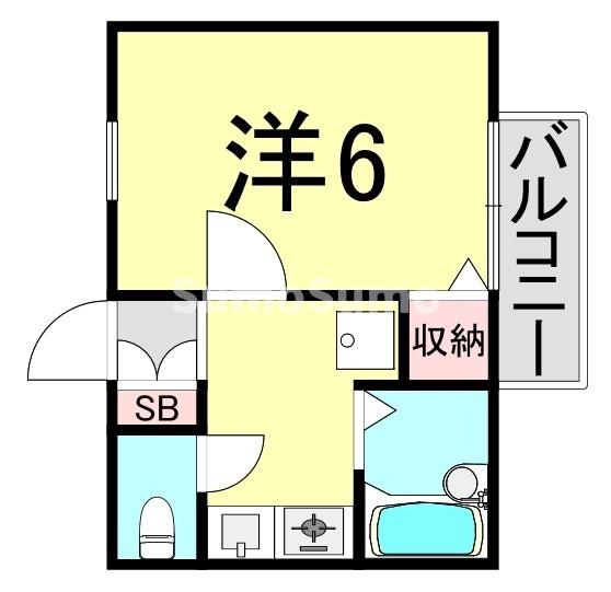 シャルムNの間取り