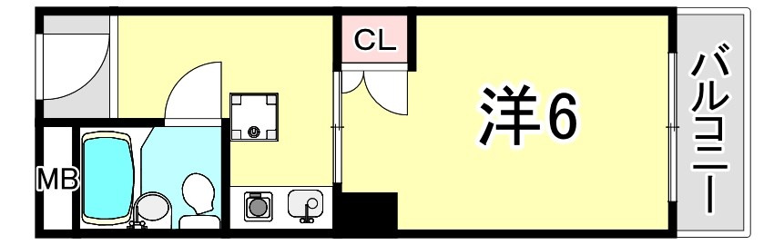 ハイツSea&Seeの間取り