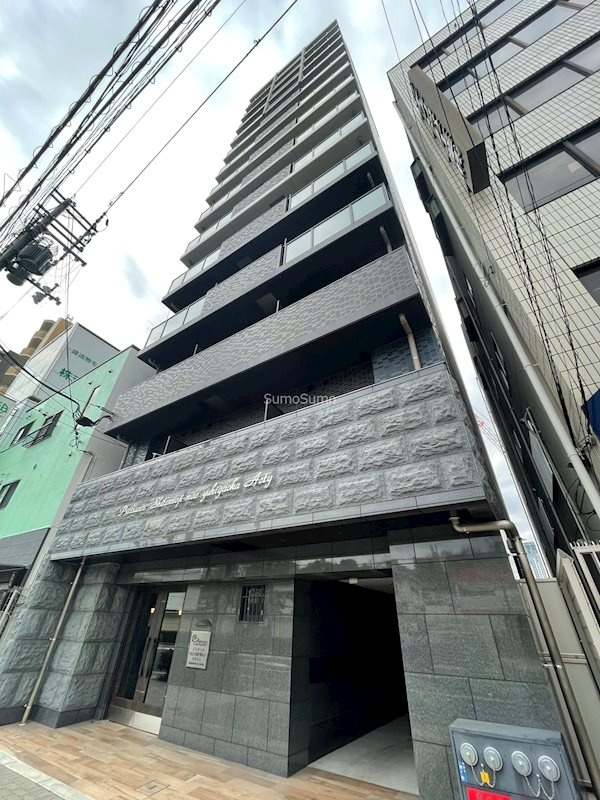 プレサンス四天王寺前夕陽ヶ丘アクティの外観