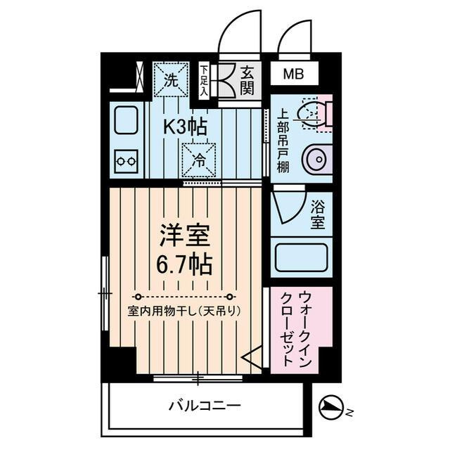 ドゥーシエル桜新町の間取り
