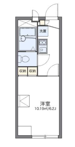 レオパレス浜御影の間取り