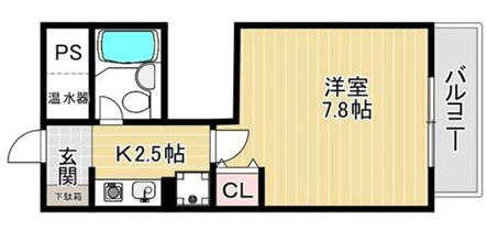 アスライフ湊川公園の間取り