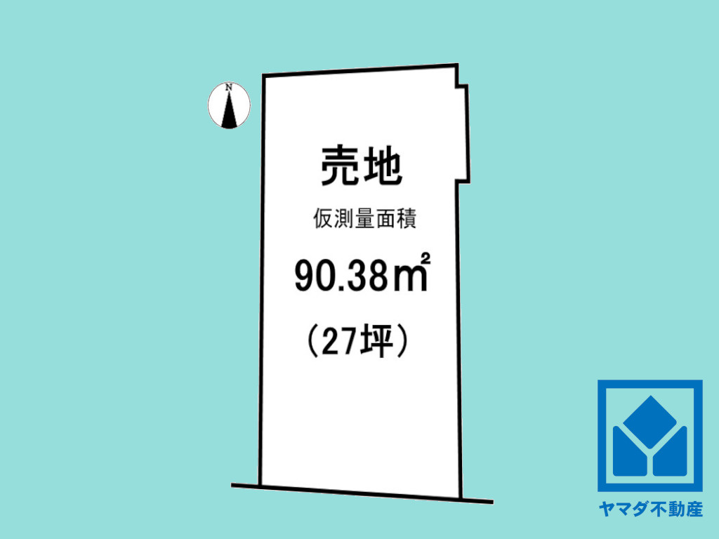 伏見区新町2丁目　　の土地図