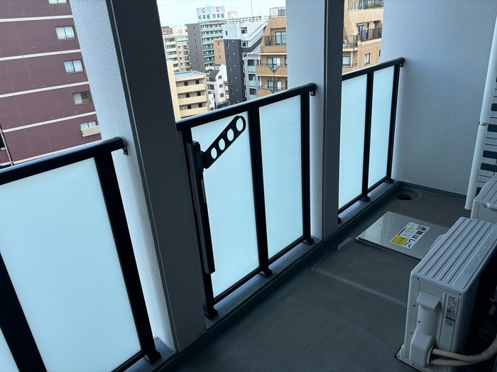 OASIS金山のバルコニー