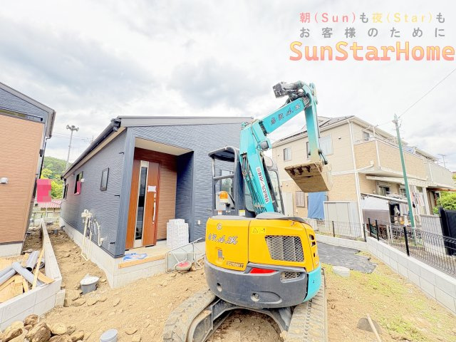 【サンスターホーム】青梅市柚木町3丁目　長期優良新築4号棟の外観