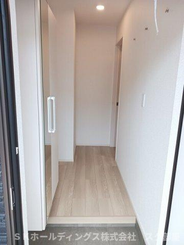 クレール丹波Ⅰの玄関