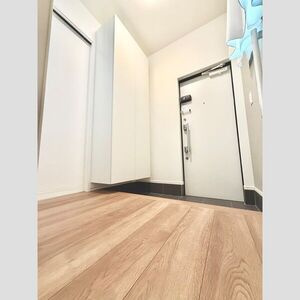 加島新田屋敷戸建の玄関