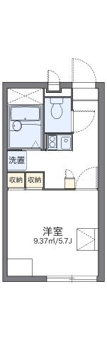 【間取り】 | レオパレス陶器