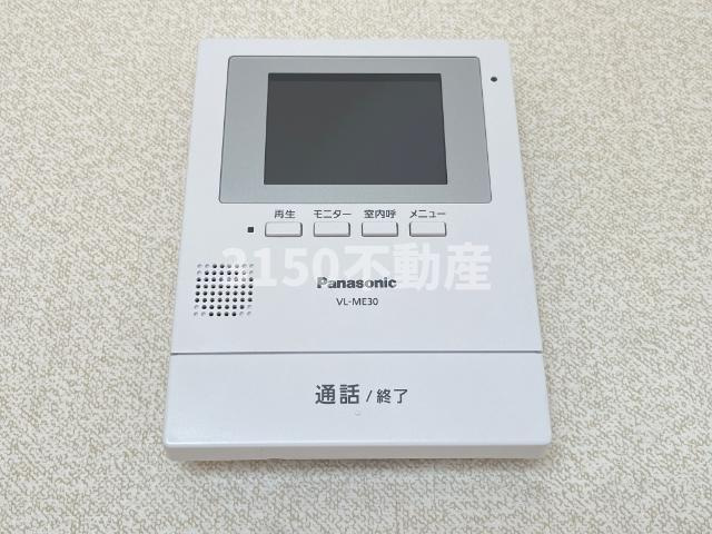 コーポ堀江のセキュリティ|カメラ付インターホン