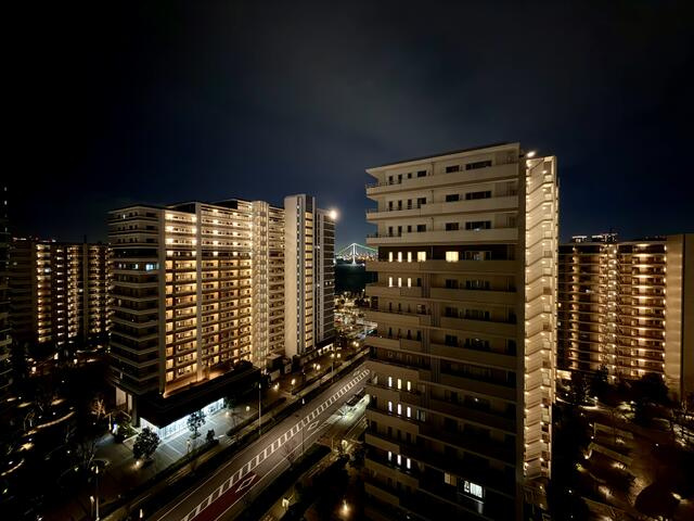ＨＡＲＵＭＩ　ＦＬＡＧ　ＳＵＮ　ＶＩＬＬＡＧＥ　Ｅ棟の展望