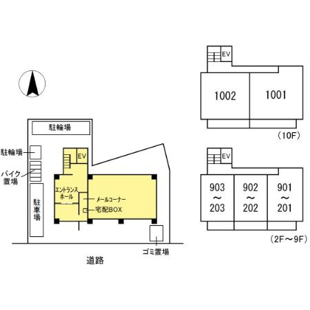 トンシェトアの区画図