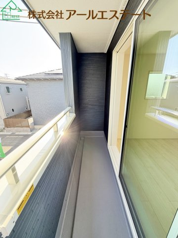 高砂市阿弥陀町北池2期　　新築戸建のバルコニー