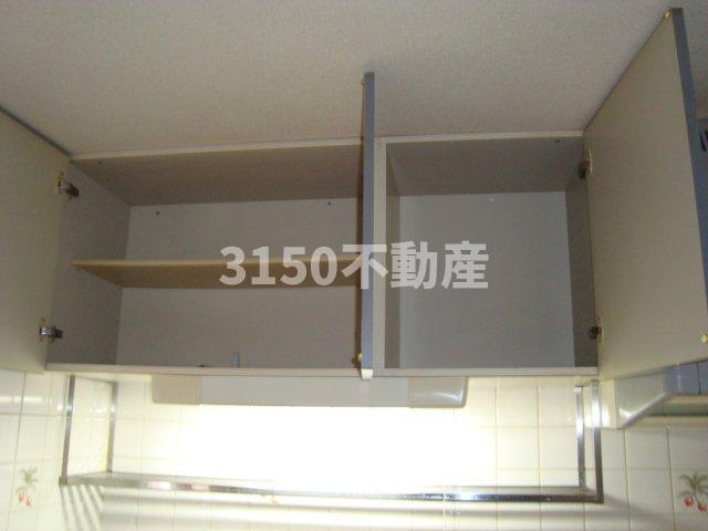 ＥＮＪＹＯⅡのキッチン|キッチン吊戸棚
