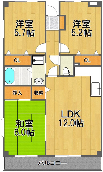 【間取り】