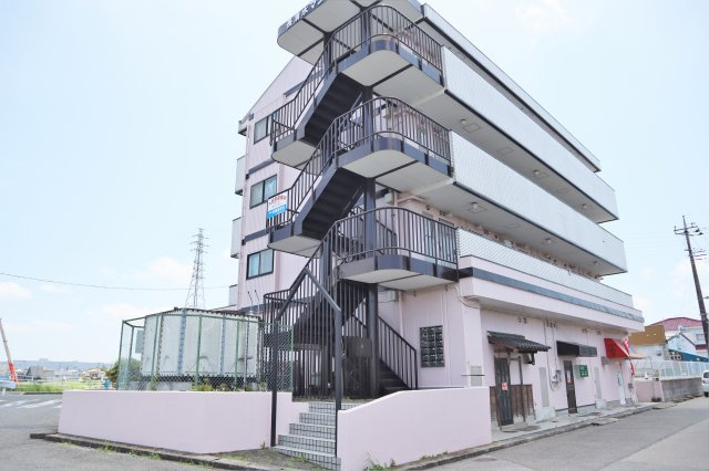 長清水マンションの外観