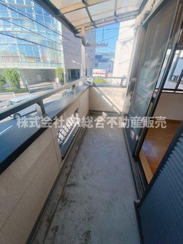 菱屋東1丁目中古戸建のバルコニー|陽当たり良好で洗濯物が乾きやすいです！