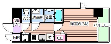 【間取り】 | プレサンス新大阪ザ・シティ