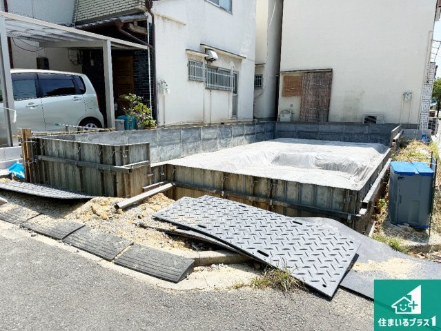羽曳野市西浦　第2期　新築一戸建ての外観|現在の進捗状況です！順調に作業進行中、完成が待ち遠しいです！詳細の間取り等、お気軽にお問い合わせください！