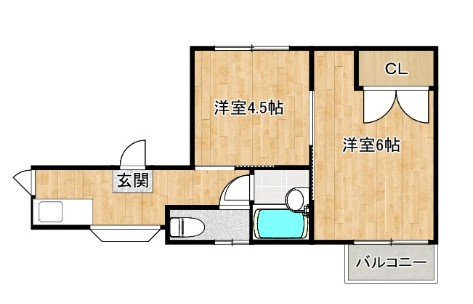 大阪市東淀川区東淡路５丁目　１棟レジの間取り|参考