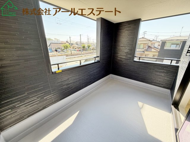 高砂市阿弥陀町北池2期　　新築戸建のバルコニー