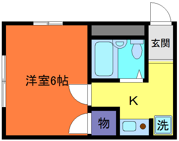クォート北町の間取り