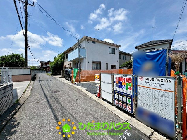 久喜市西　新築一戸建ての前面道路含む現地写真|2026/06/12　撮影