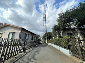 【前面道路含む現地写真】 | 大田区東雪谷5丁目