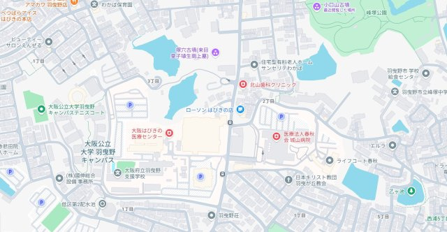 ◆羽曳野市西浦　第1期　新築一戸建ての地図