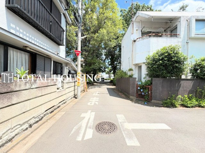 【前面道路含む現地写真】 | 武蔵野市関前1丁目　売地　全1区画