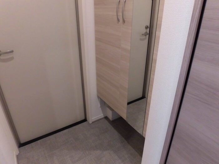 SAKURA　A棟の玄関
