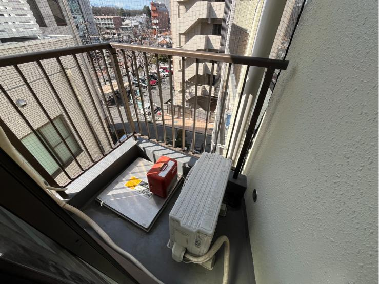 グリーンハイツ木城のバルコニー
