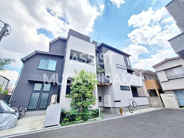 Ｐｒｉｍａｖｅｒａ　Ｍｕｓａｓｈｉｎｏの外観パース|お電話でお問合わせ頂けますと、よりスムーズにご対応出来ます♪
