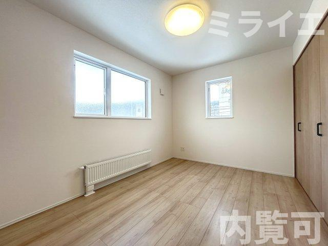 【新築戸建】札幌市手稲区星置1条8丁目2棟の洋室|同仕様物件