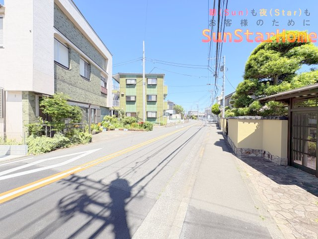 【サンスターホーム】羽村市川崎2丁目　新築省エネ住宅の前面道路含む現地写真