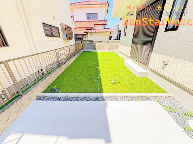 【サンスターホーム】羽村市川崎2丁目　新築省エネ住宅の庭