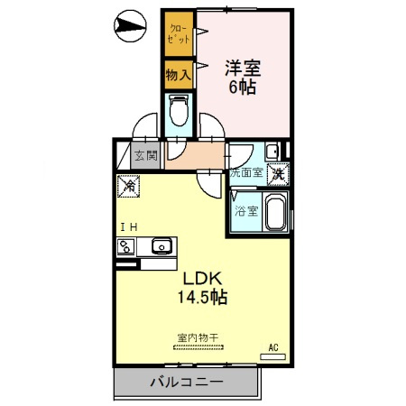 リーフデの間取り