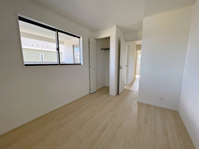 新築戸建・新築建売　須賀川市影沼町第4　第一小・第一中のバルコニー|天候の急な変化にも柔軟に対応できる快適なインナーバルコニー！