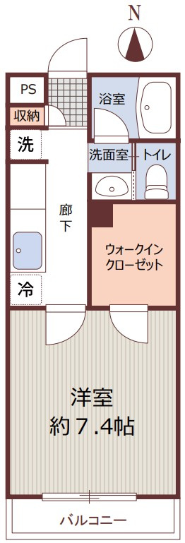 ベラカーサMアンドNの間取り