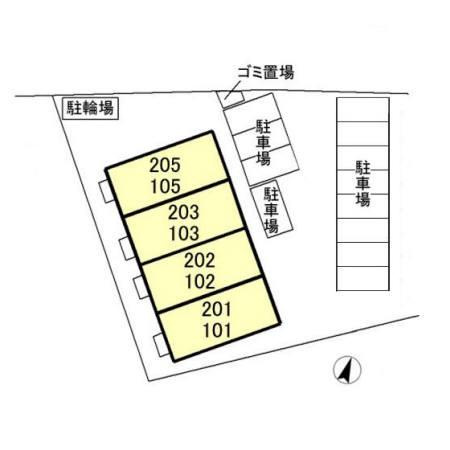 ヴァン・クレールの区画図