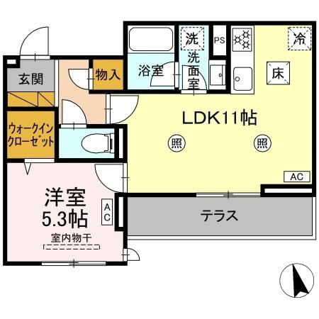 Kurashiroの間取り