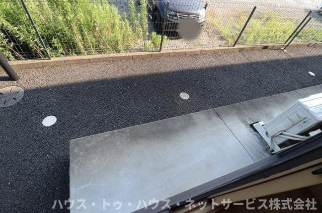セジュール梨香のバルコニー