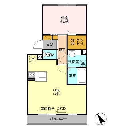 パインヒルズ胡録台の間取り