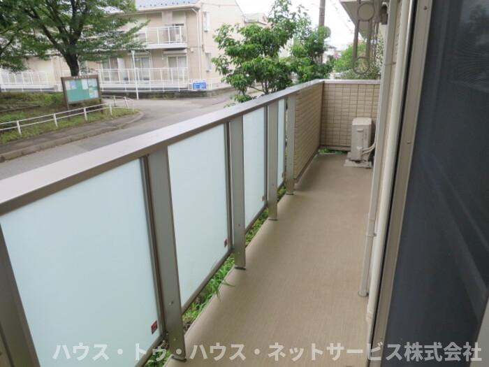 バリスサイト　Bのバルコニー