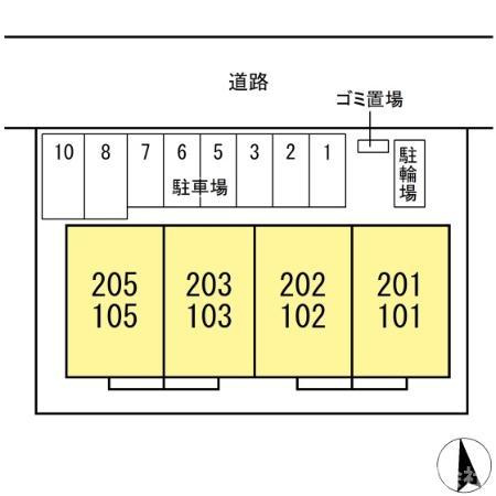 ル・グランⅢの区画図
